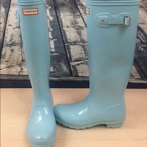 Hunter Original tall glossy boots